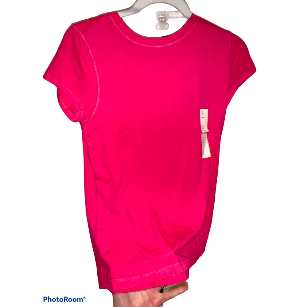 Plain pink top